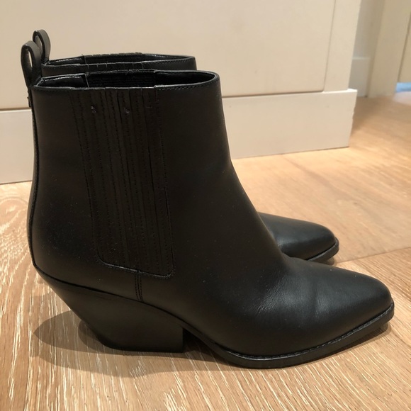 Michael Kors black western booties 7 - Picture 2 of 6